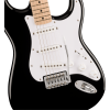 Squier Sonic Stratocaster Maple Fingerboard White Pickguard Black